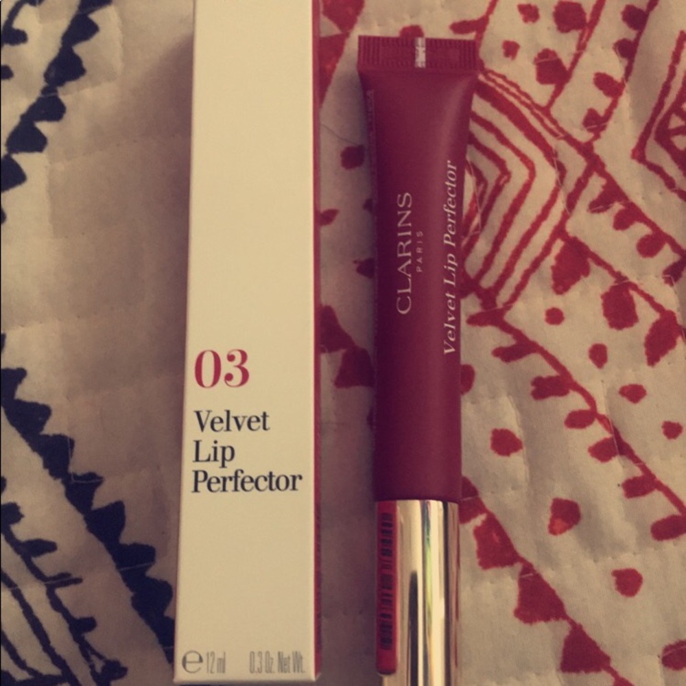 CLARINS PARIS Velvet Lip Perfector 03